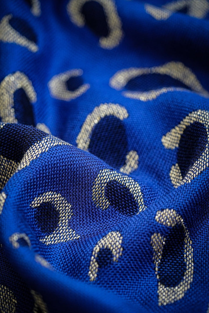 Morbida coperta Safari oro zaffiro - KOKADI