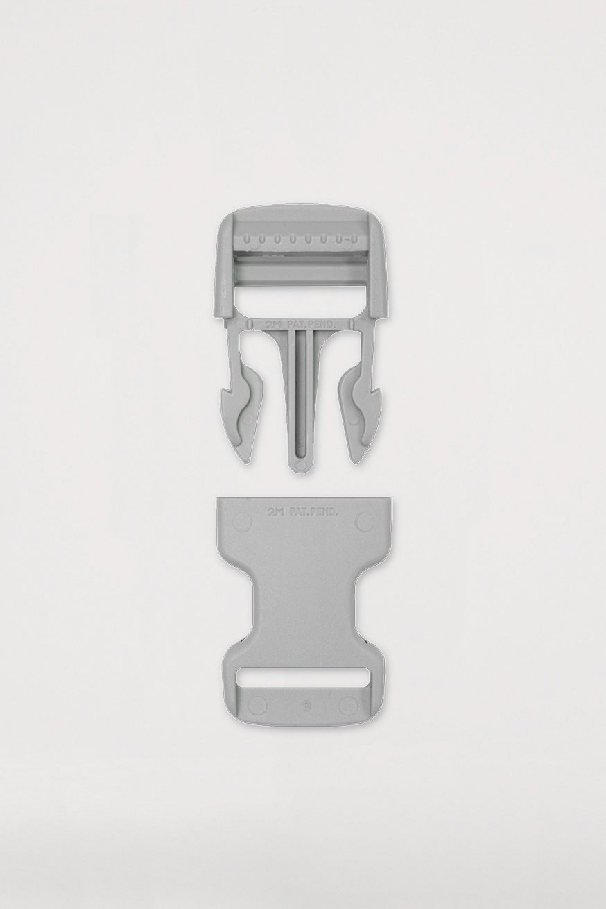 Fibbia 25mm SilverLine opaca - KOKADI