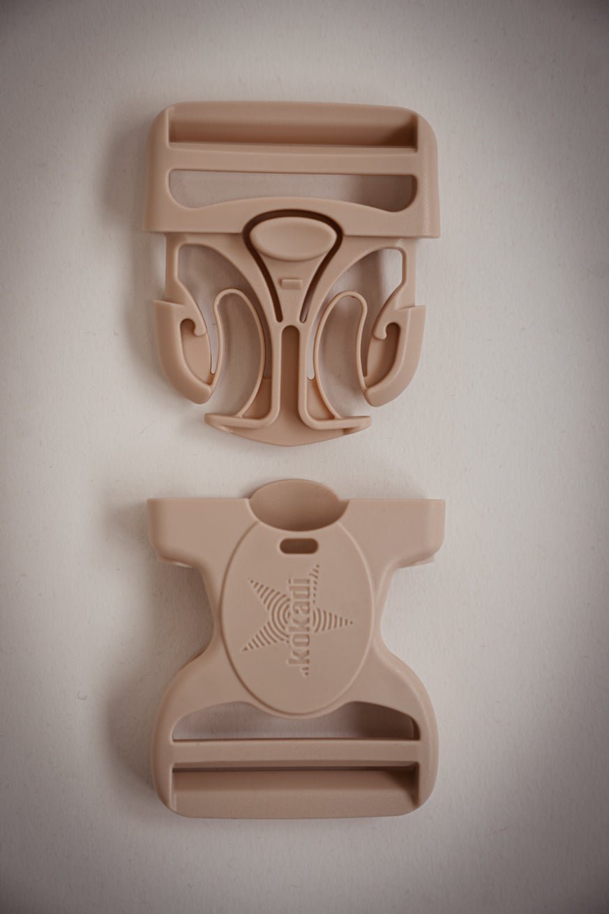 Fibbia chiusura stella crema 50mm - KOKADI