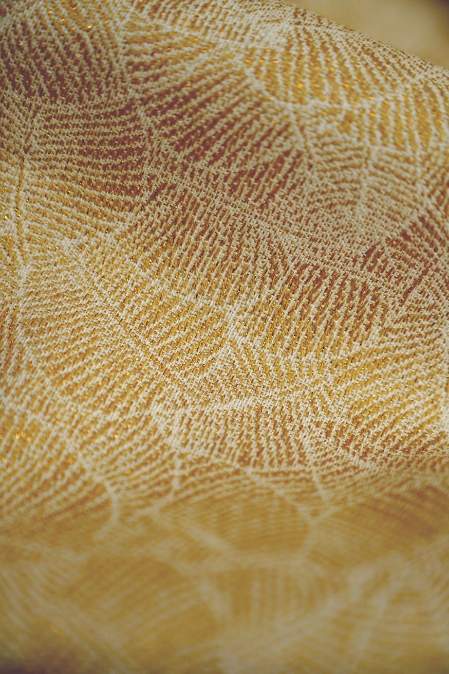 Fascia portabebè Foglie d'Oro - KOKADI