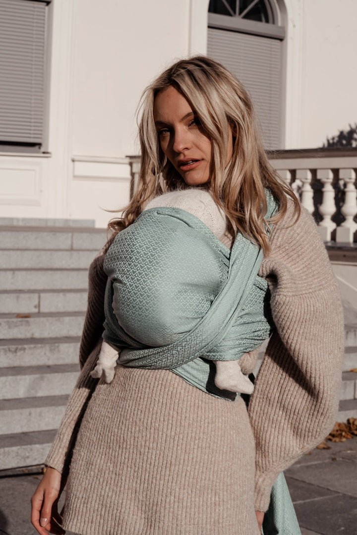 Fascia portabebè Heart2Heart Menta - KOKADI