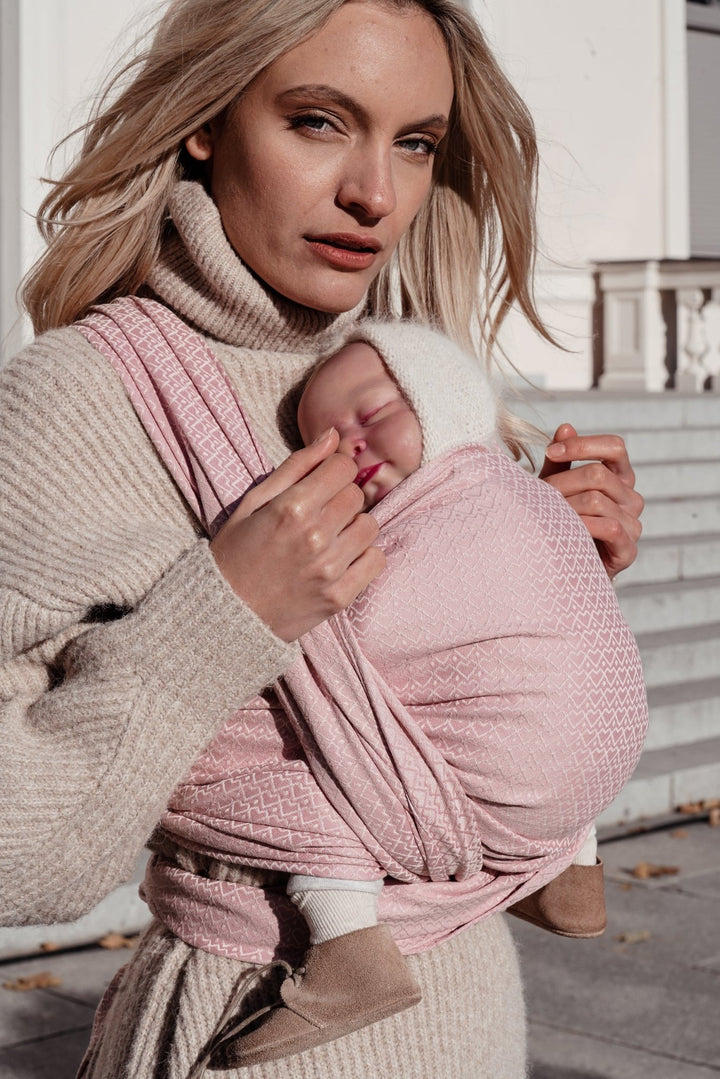 Fascia portabebè Heart2Heart Rosato - KOKADI