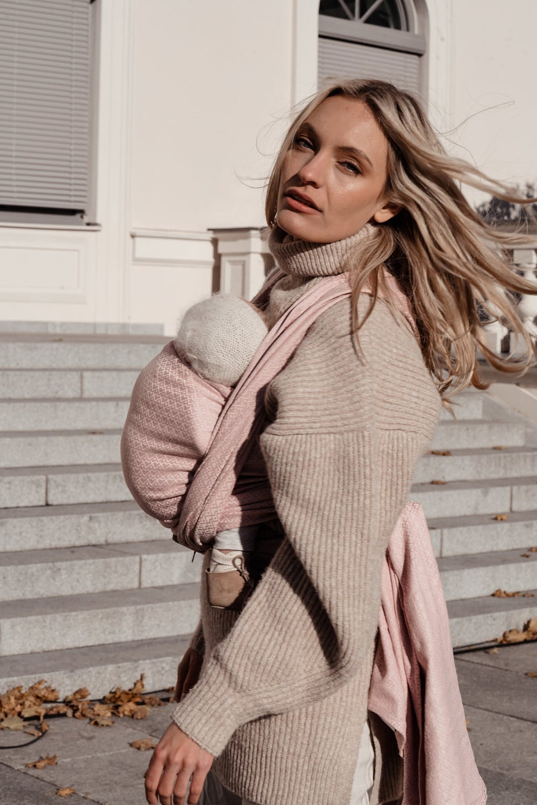 Fascia portabebè Heart2Heart Rosato - KOKADI