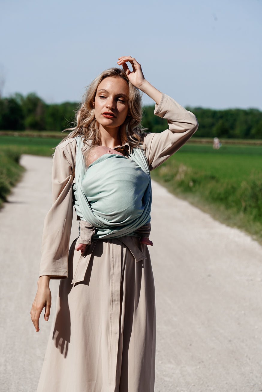 KOKADI Fascia portabebè solo menta